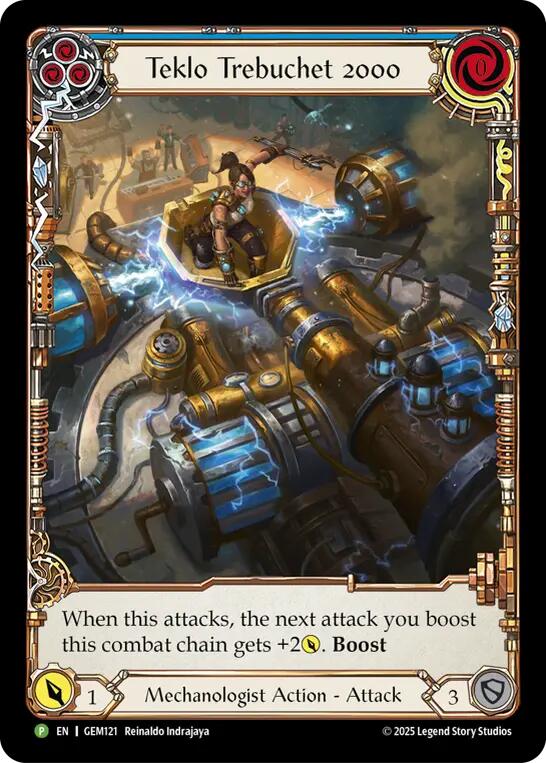 Teklo Trebuchet 2000 [GEM121] (GEM Pack 4) | Shuffle n Cut Hobbies & Games
