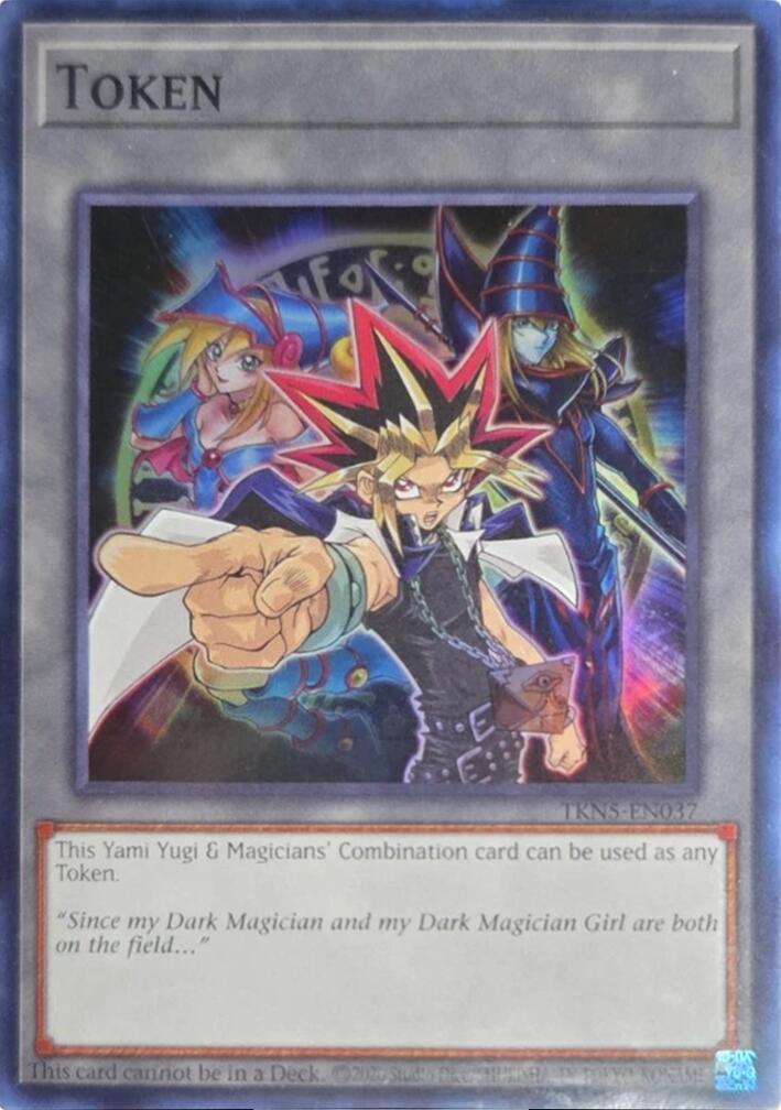 Token: Yami Yugi & Magicians Combination [TKN4-EN037] Super Rare | Shuffle n Cut Hobbies & Games