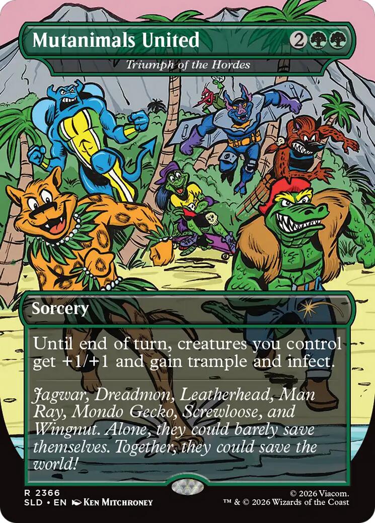 Mutanimals United - Triumph of the Hordes [Secret Lair Drop Series] | Shuffle n Cut Hobbies & Games