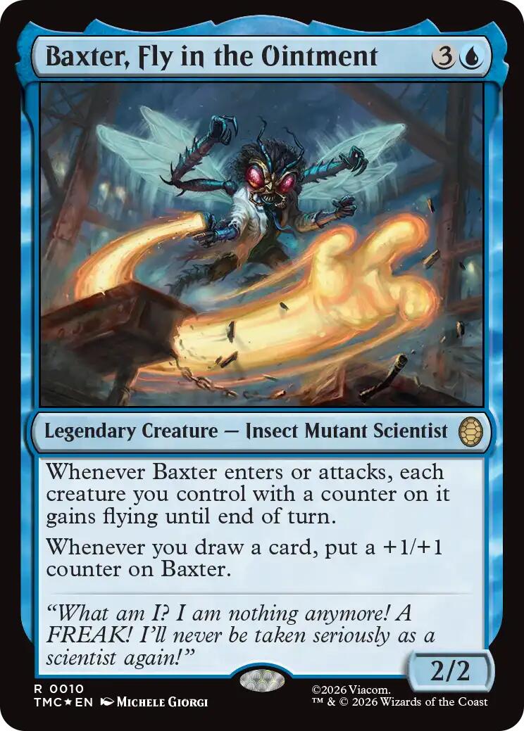 Baxter, Fly in the Ointment (Surge Foil) [Teenage Mutant Ninja Turtles Commander] | Shuffle n Cut Hobbies & Games