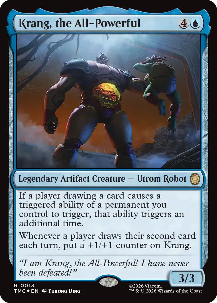 Krang, the All-Powerful (Surge Foil) [Teenage Mutant Ninja Turtles Commander] | Shuffle n Cut Hobbies & Games
