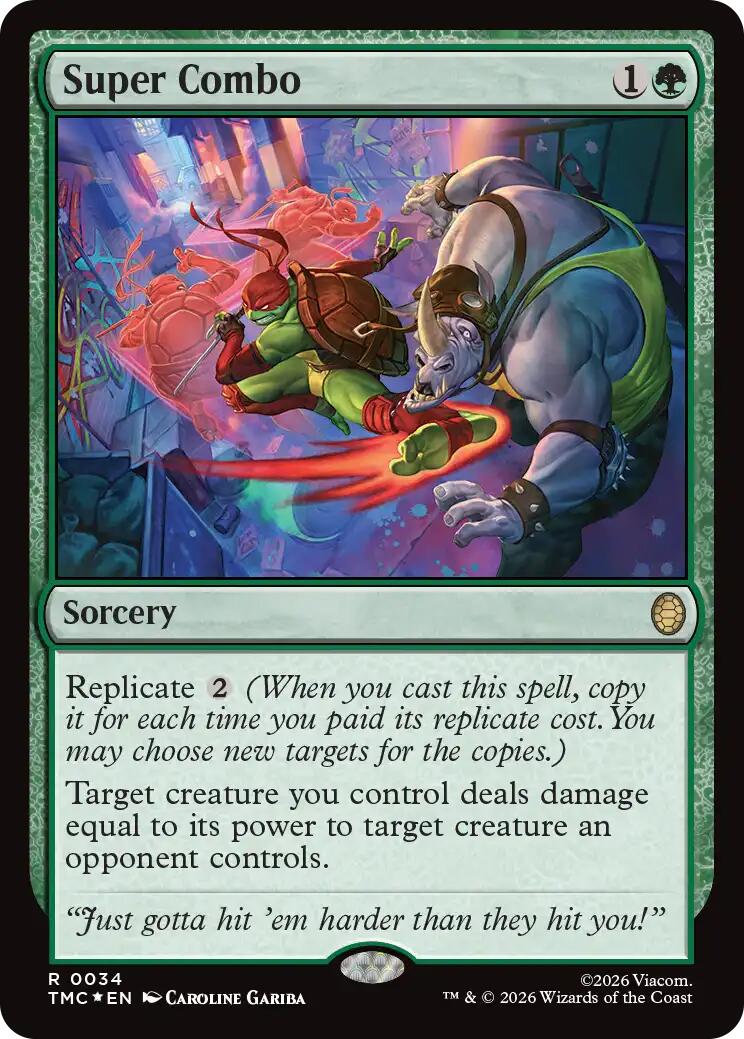 Super Combo (Surge Foil) [Teenage Mutant Ninja Turtles Commander] | Shuffle n Cut Hobbies & Games