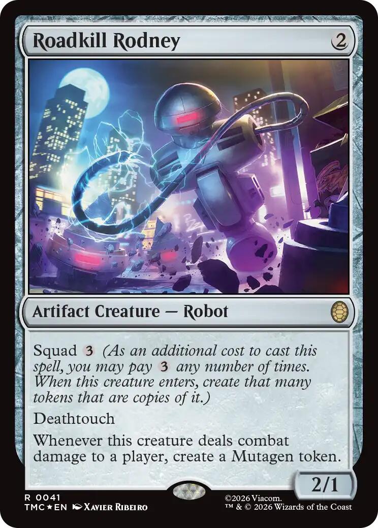 Roadkill Rodney (Surge Foil) [Teenage Mutant Ninja Turtles Commander] | Shuffle n Cut Hobbies & Games
