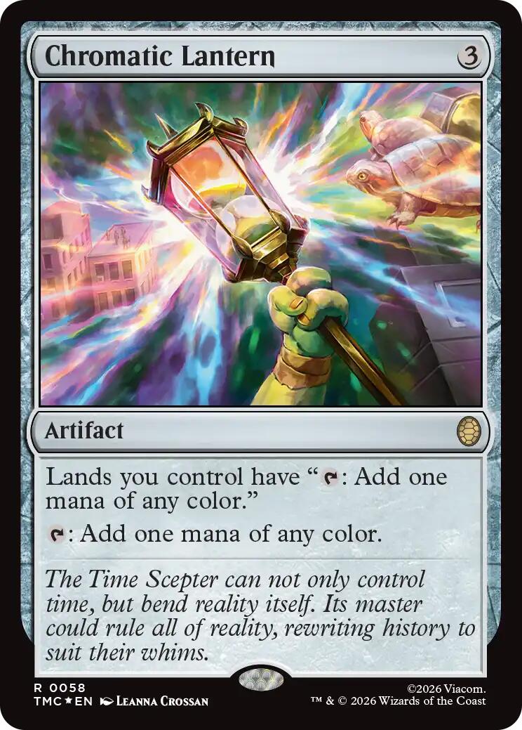 Chromatic Lantern (Surge Foil) [Teenage Mutant Ninja Turtles Commander] | Shuffle n Cut Hobbies & Games