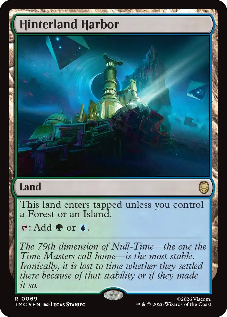 Hinterland Harbor (Surge Foil) [Teenage Mutant Ninja Turtles Commander] | Shuffle n Cut Hobbies & Games