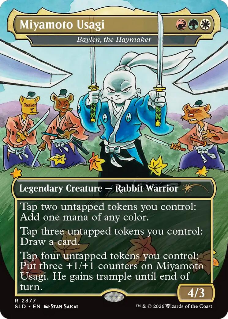 Miyamoto Usagi - Baylen, the Haymaker [Secret Lair Drop Series] | Shuffle n Cut Hobbies & Games