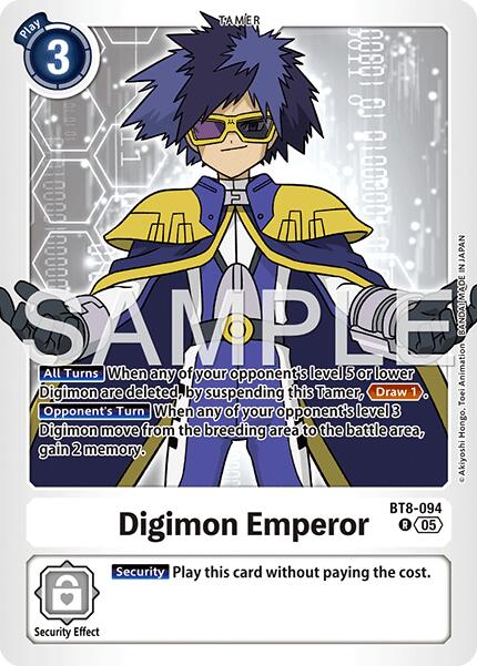 Digimon Emperor [BT8-094] (Foil Reprint) [Advanced Booster Digimon Generation] | Shuffle n Cut Hobbies & Games