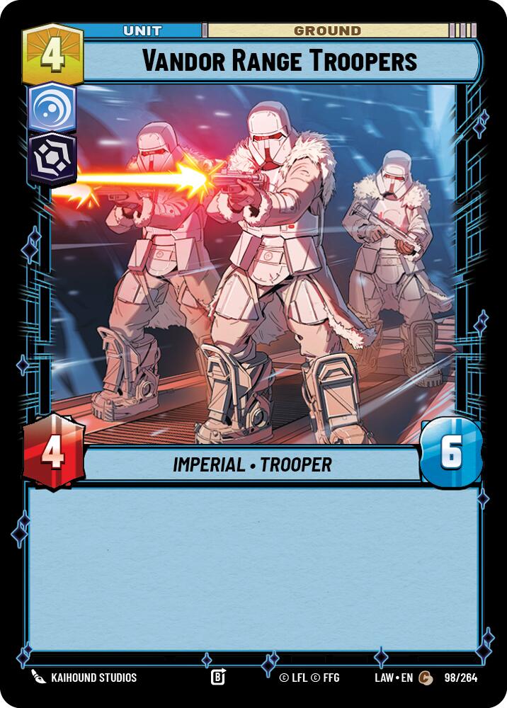 Vandor Range Troopers (98/264) (98/264) [A Lawless Time] | Shuffle n Cut Hobbies & Games