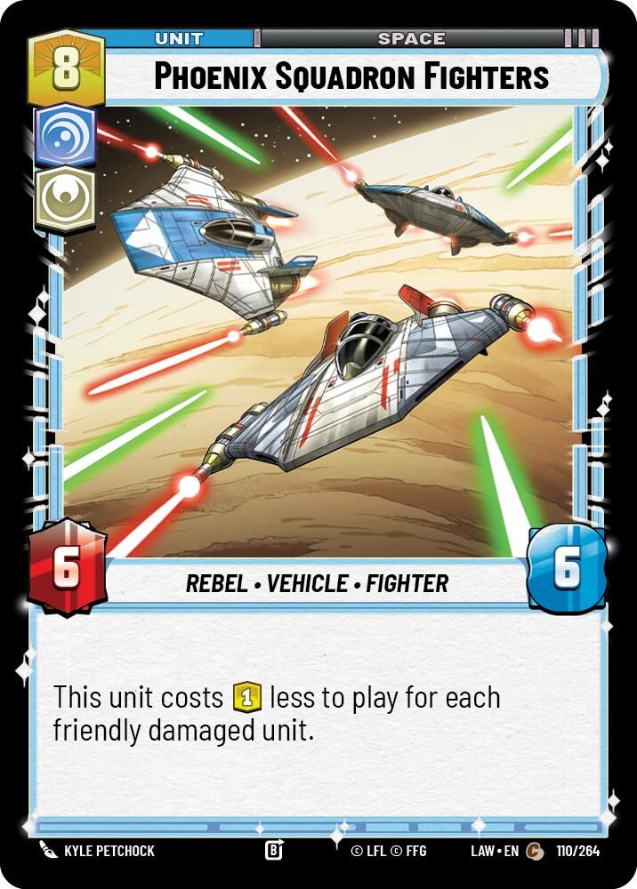 Phoenix Squadron Fighters (110/264) (110/264) [A Lawless Time] | Shuffle n Cut Hobbies & Games