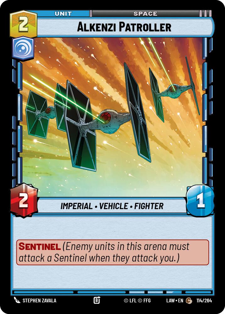 Alkenzi Patroller (114/264) (114/264) [A Lawless Time] | Shuffle n Cut Hobbies & Games