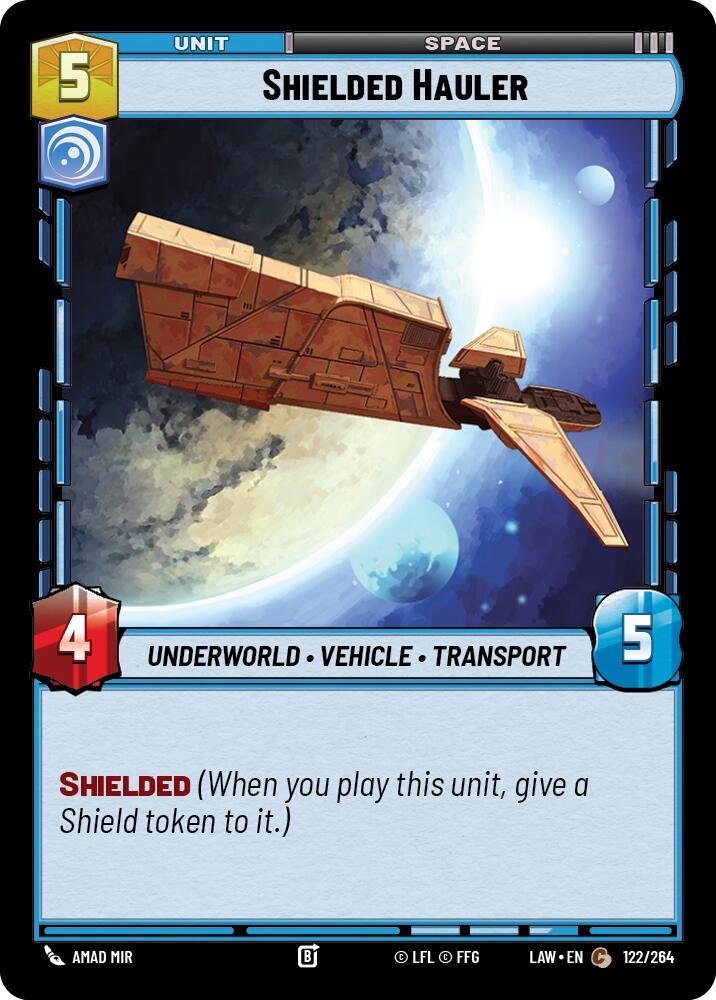 Shielded Hauler (122/264) (122/264) [A Lawless Time] | Shuffle n Cut Hobbies & Games