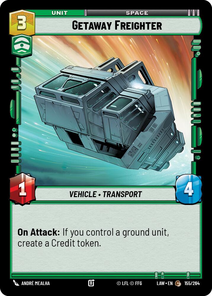 Getaway Freighter (155/264) (155/264) [A Lawless Time] | Shuffle n Cut Hobbies & Games