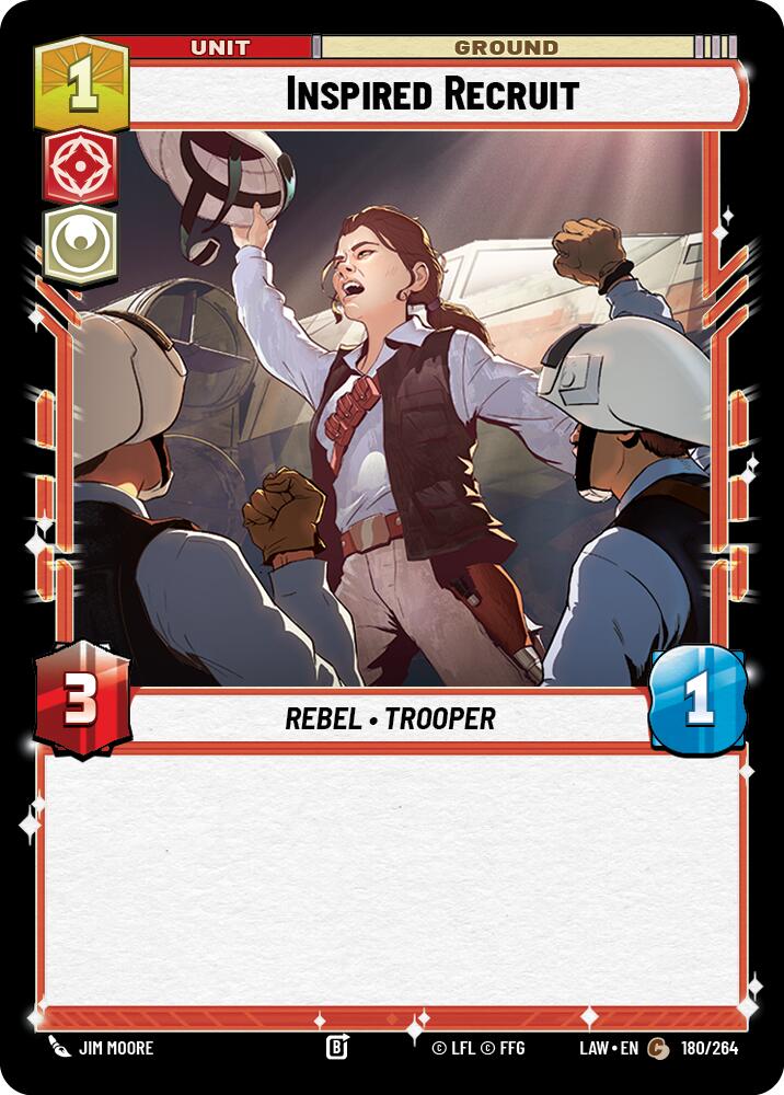Inspired Recruit (180/264) (180/264) [A Lawless Time] | Shuffle n Cut Hobbies & Games