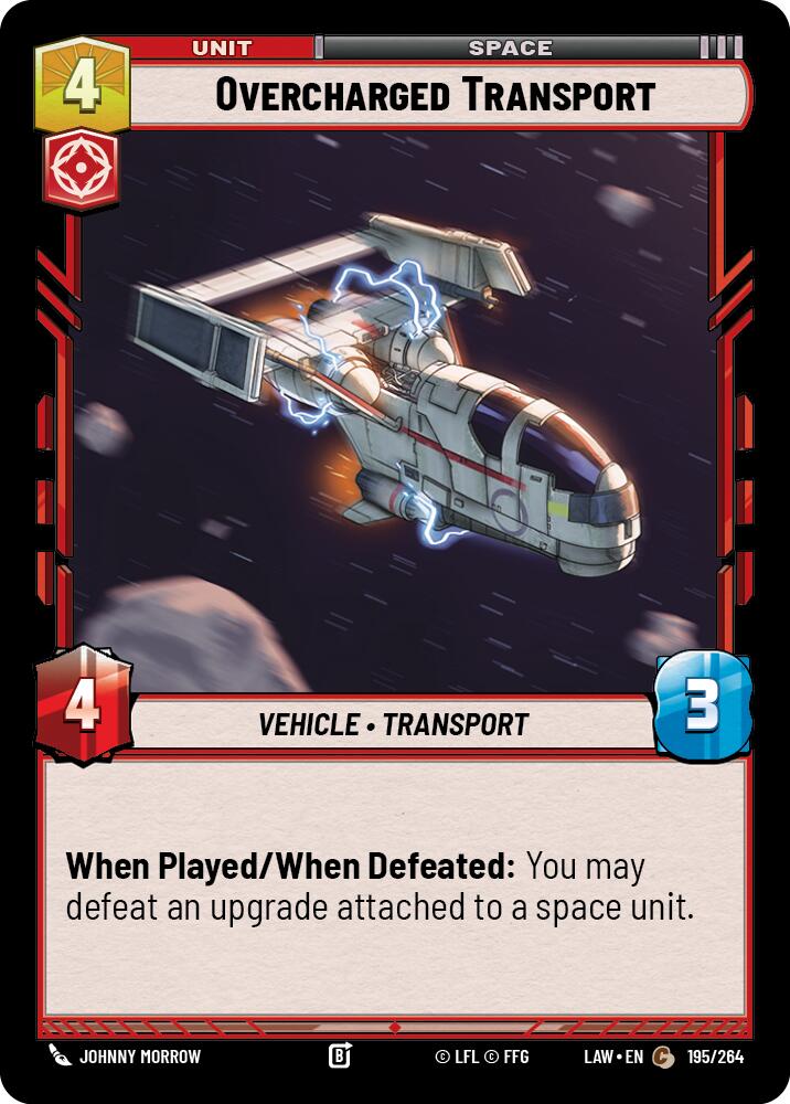 Overcharged Transport (195/264) (195/264) [A Lawless Time] | Shuffle n Cut Hobbies & Games