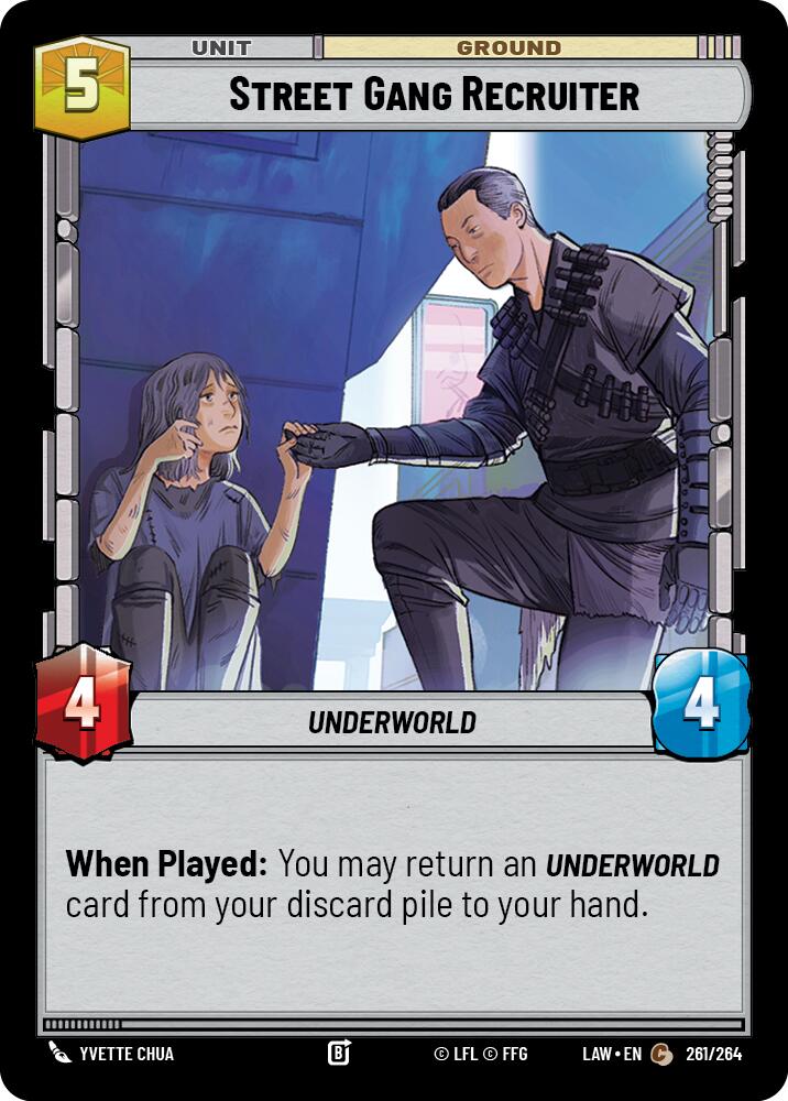 Street Gang Recruiter (261/264) (261/264) [A Lawless Time] | Shuffle n Cut Hobbies & Games