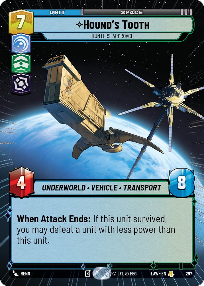 Hound's Tooth - Hunters' Approach (297) (Hyperspace) (297) [A Lawless Time] | Shuffle n Cut Hobbies & Games