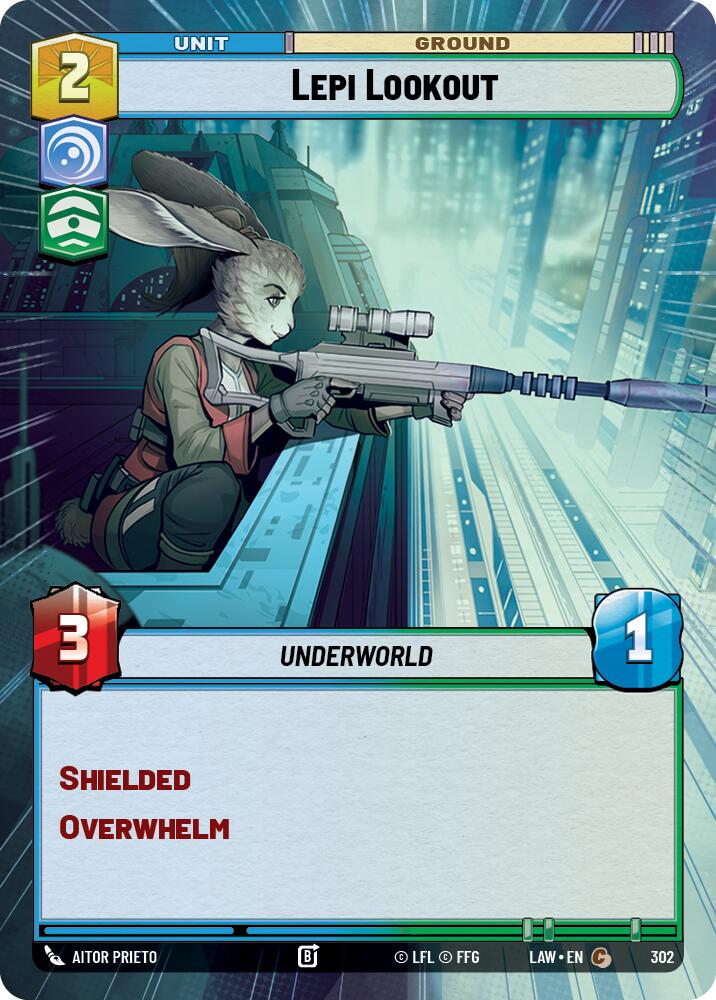 Lepi Lookout (302) (Hyperspace) (302) [A Lawless Time] | Shuffle n Cut Hobbies & Games