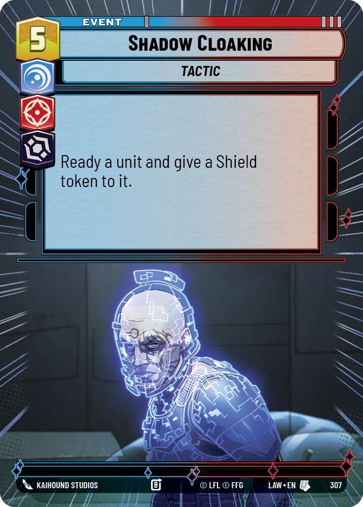 Shadow Cloaking (307) (Hyperspace) (307) [A Lawless Time] | Shuffle n Cut Hobbies & Games