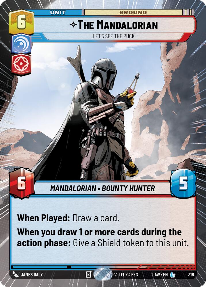The Mandalorian - Let's See The Puck (316) (Hyperspace) (316) [A Lawless Time] | Shuffle n Cut Hobbies & Games