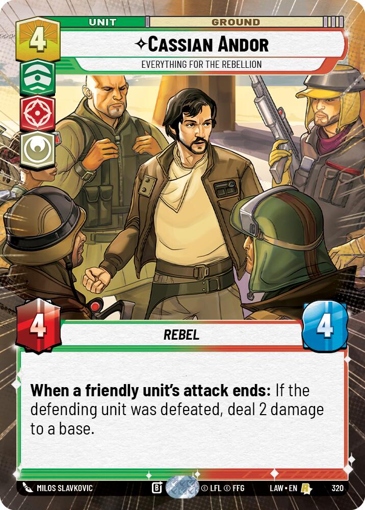 Cassian Andor - Everything for the Rebellion (320) (Hyperspace) (320) [A Lawless Time] | Shuffle n Cut Hobbies & Games