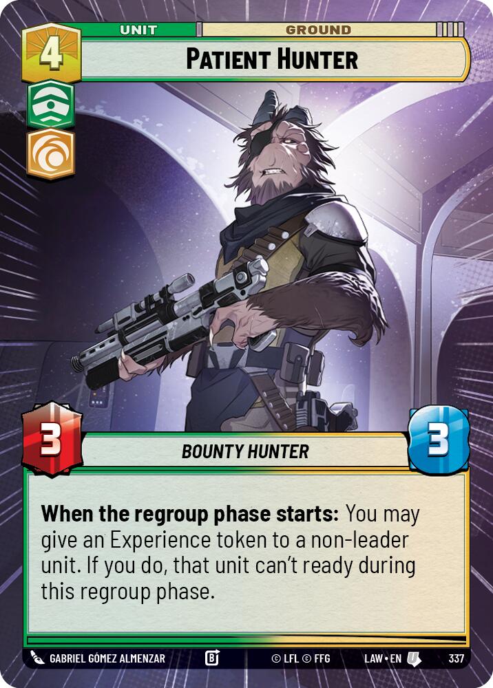 Patient Hunter (337) (Hyperspace) (337) [A Lawless Time] | Shuffle n Cut Hobbies & Games