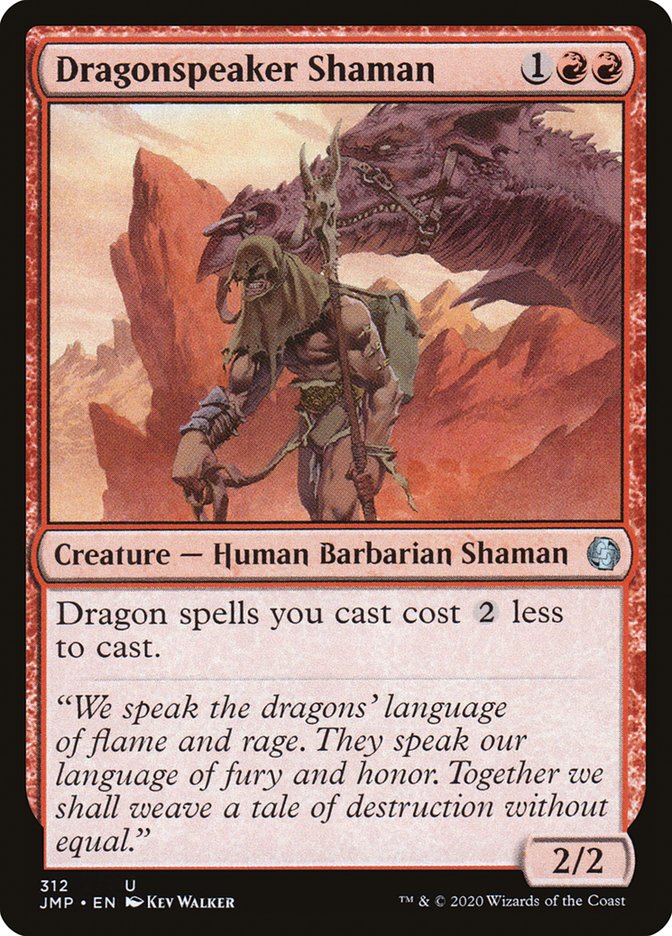 Dragonspeaker Shaman [Jumpstart] | Shuffle n Cut Hobbies & Games