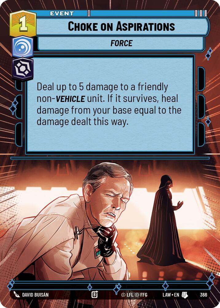 Choke on Aspirations (366) (Hyperspace) (366) [A Lawless Time] | Shuffle n Cut Hobbies & Games