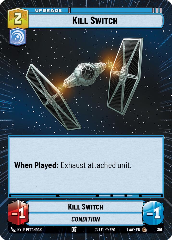 Kill Switch (391) (Hyperspace) (391) [A Lawless Time] | Shuffle n Cut Hobbies & Games