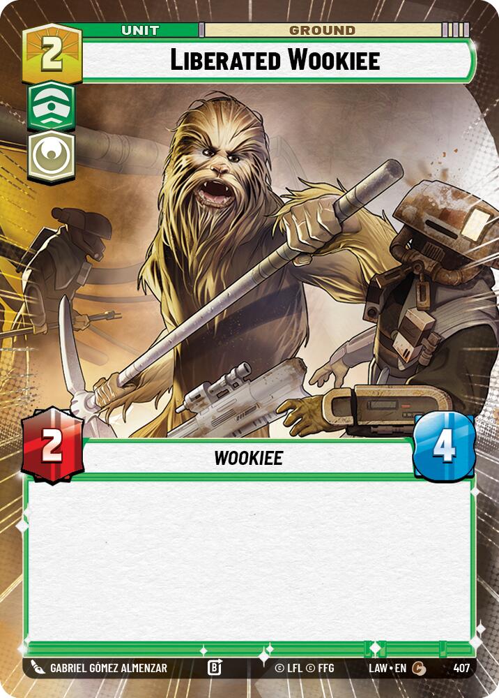 Liberated Wookie (407) (Hyperspace) (407) [A Lawless Time] | Shuffle n Cut Hobbies & Games