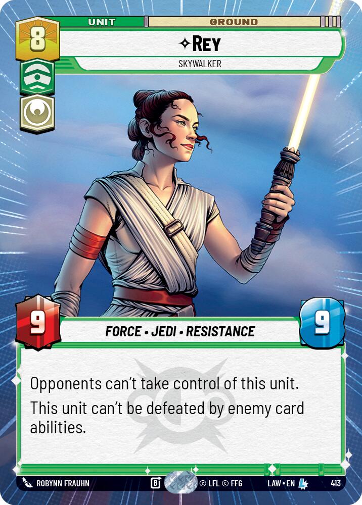 Rey - Skywalker (413) (Hyperspace) (413) [A Lawless Time] | Shuffle n Cut Hobbies & Games