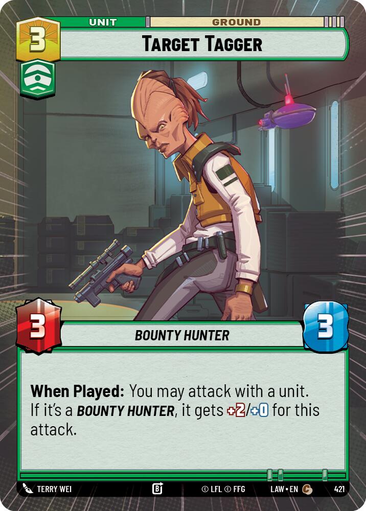 Target Tagger (421) (Hyperspace) (421) [A Lawless Time] | Shuffle n Cut Hobbies & Games