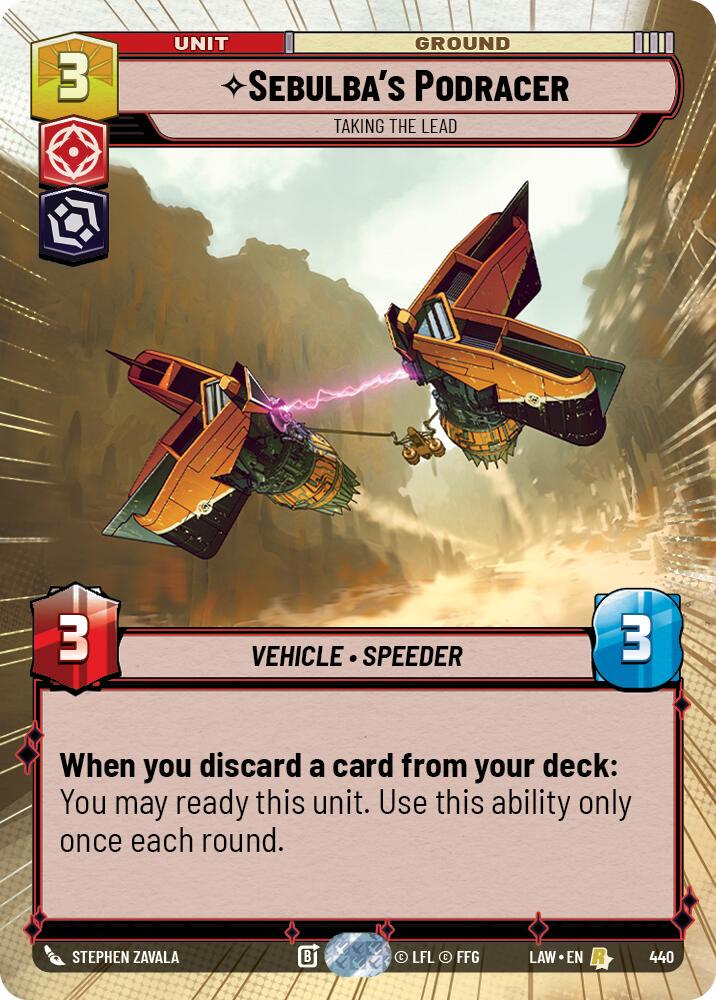 Sebulba's Podracer - Taking the Lead (440) (Hyperspace) (440) [A Lawless Time] | Shuffle n Cut Hobbies & Games