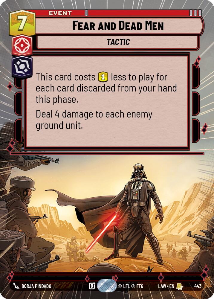 Fear and Dead Men (443) (Hyperspace) (443) [A Lawless Time] | Shuffle n Cut Hobbies & Games