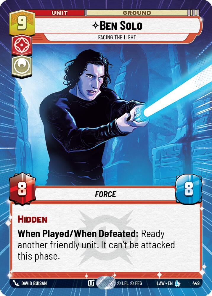 Ben Solo - Facing the Light (449) (Hyperspace) (449) [A Lawless Time] | Shuffle n Cut Hobbies & Games