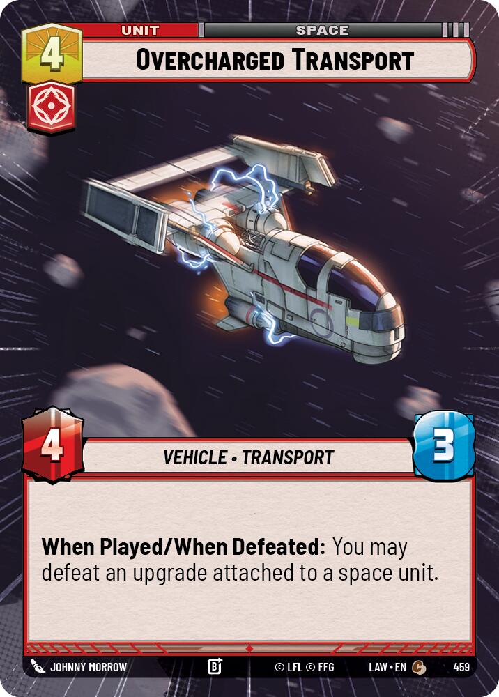 Overcharged Transport (459) (Hyperspace) (459) [A Lawless Time] | Shuffle n Cut Hobbies & Games