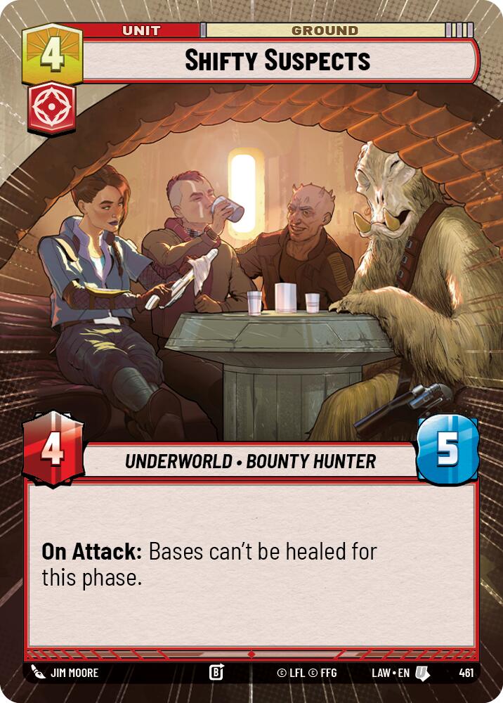 Shifty Suspects (461) (Hyperspace) (461) [A Lawless Time] | Shuffle n Cut Hobbies & Games