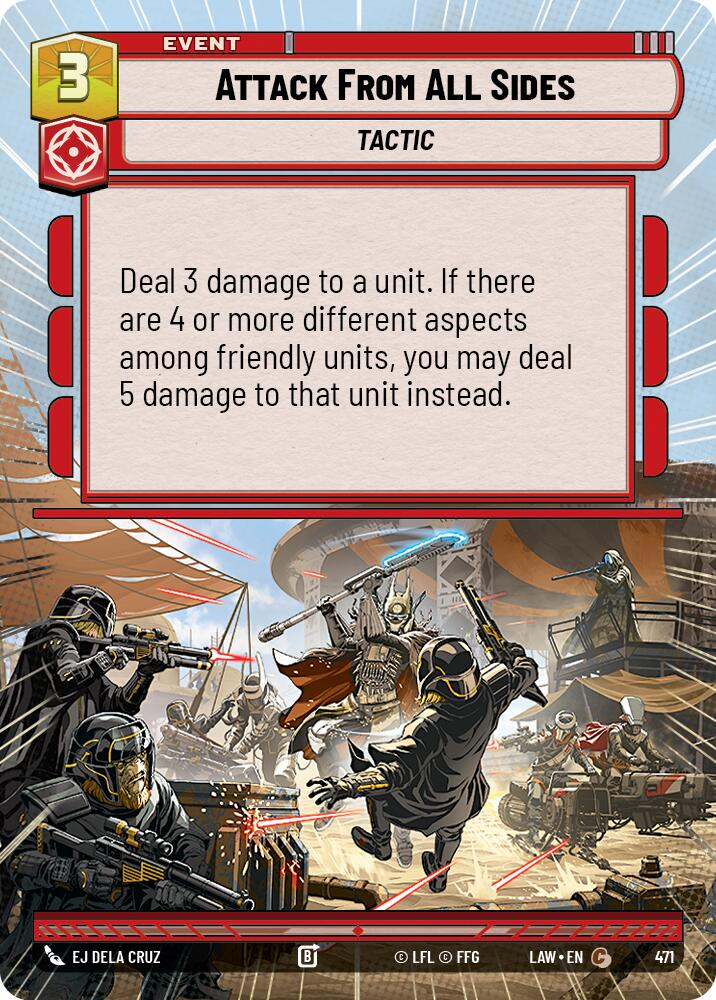 Attack From All Sides (471) (Hyperspace) (471) [A Lawless Time] | Shuffle n Cut Hobbies & Games