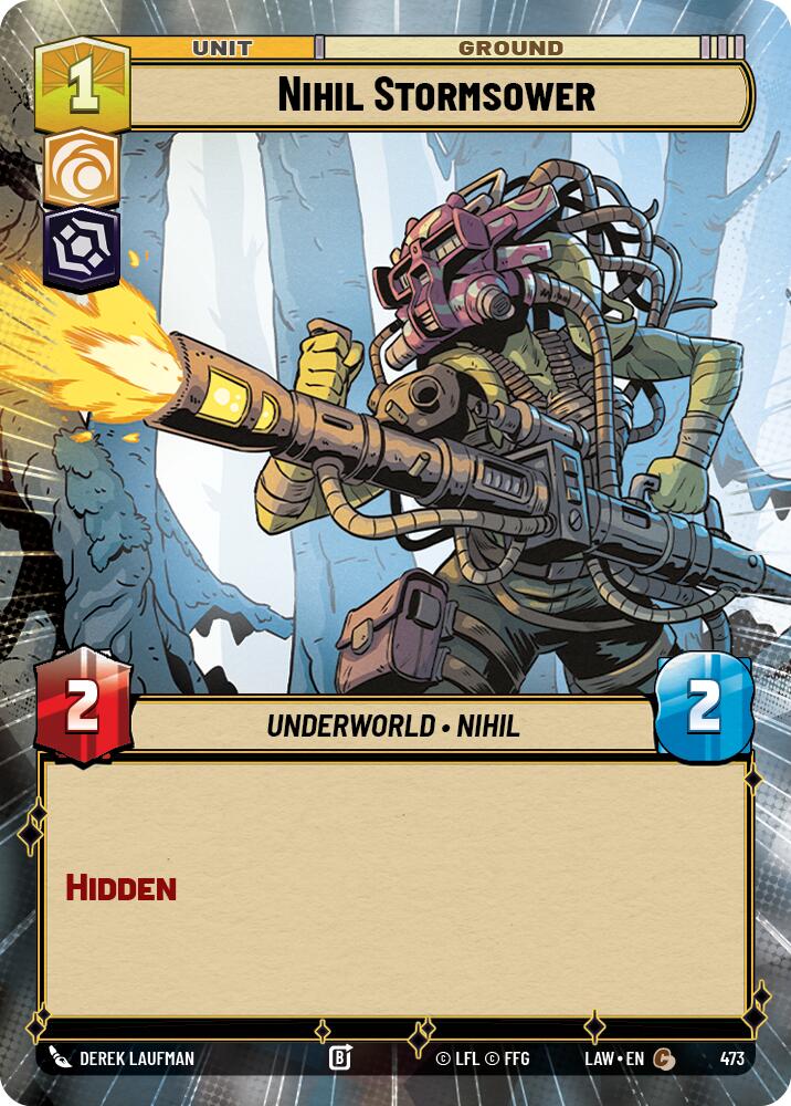 Nihil Stormsower (473) (Hyperspace) (473) [A Lawless Time] | Shuffle n Cut Hobbies & Games