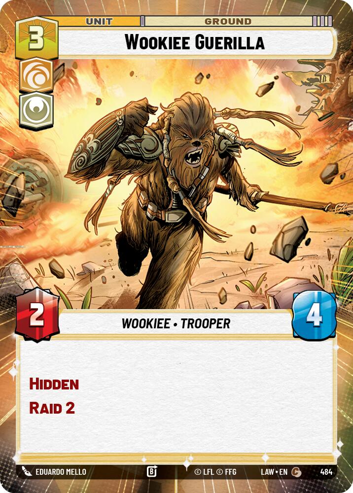 Wookiee Guerilla (484) (Hyperspace) (484) [A Lawless Time] | Shuffle n Cut Hobbies & Games