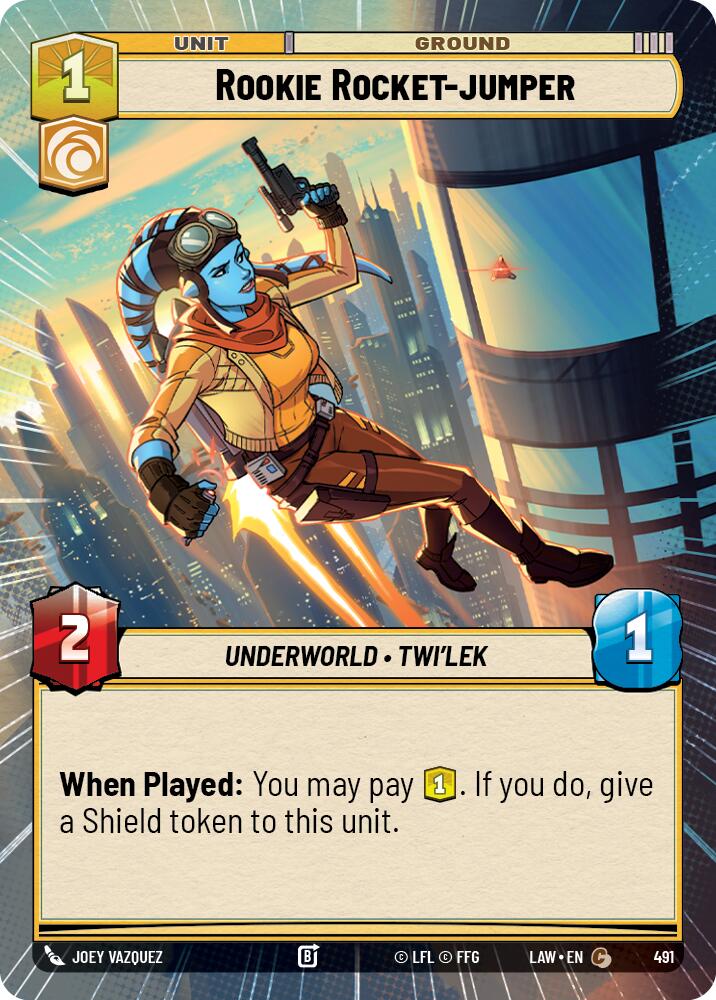 Rookie Rocket-Jumper (491) (Hyperspace) (491) [A Lawless Time] | Shuffle n Cut Hobbies & Games