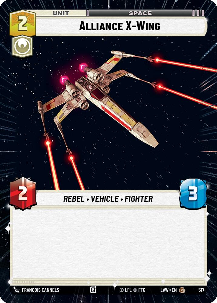 Alliance X-Wing (517) (Hyperspace) (517) [A Lawless Time] | Shuffle n Cut Hobbies & Games