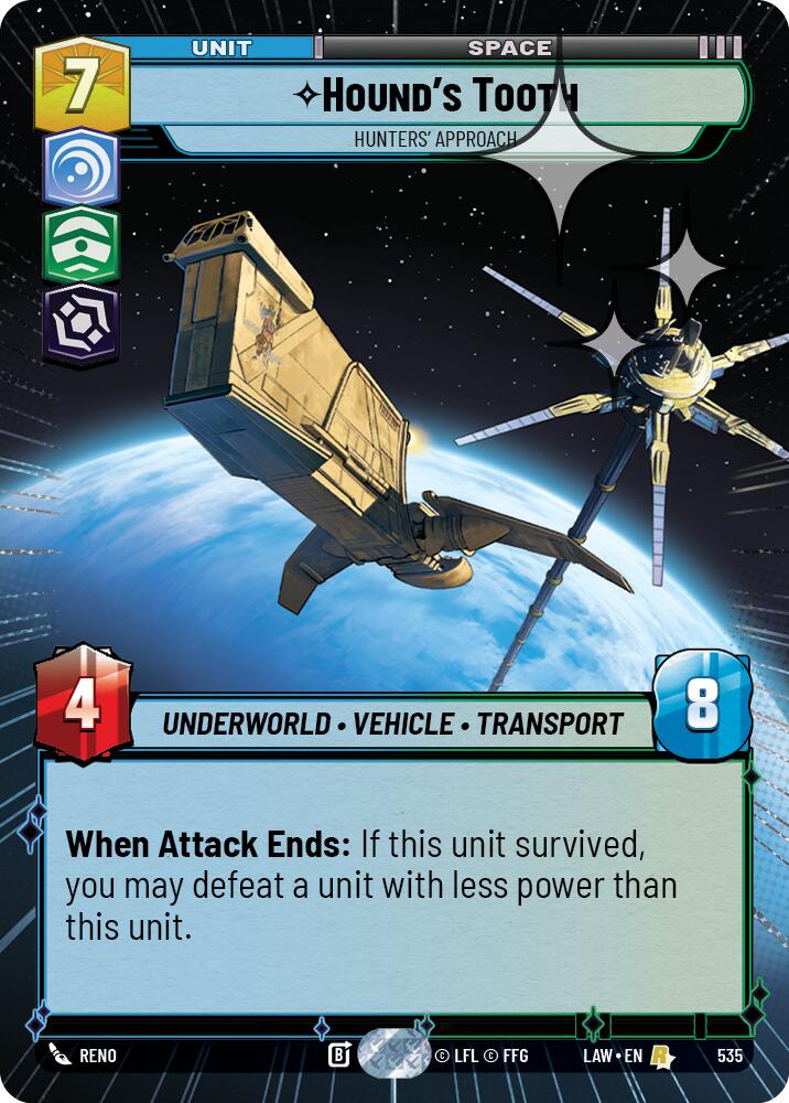 Hound's Tooth - Hunters' Approach (535) (Hyperspace Foil) (535) [A Lawless Time] | Shuffle n Cut Hobbies & Games