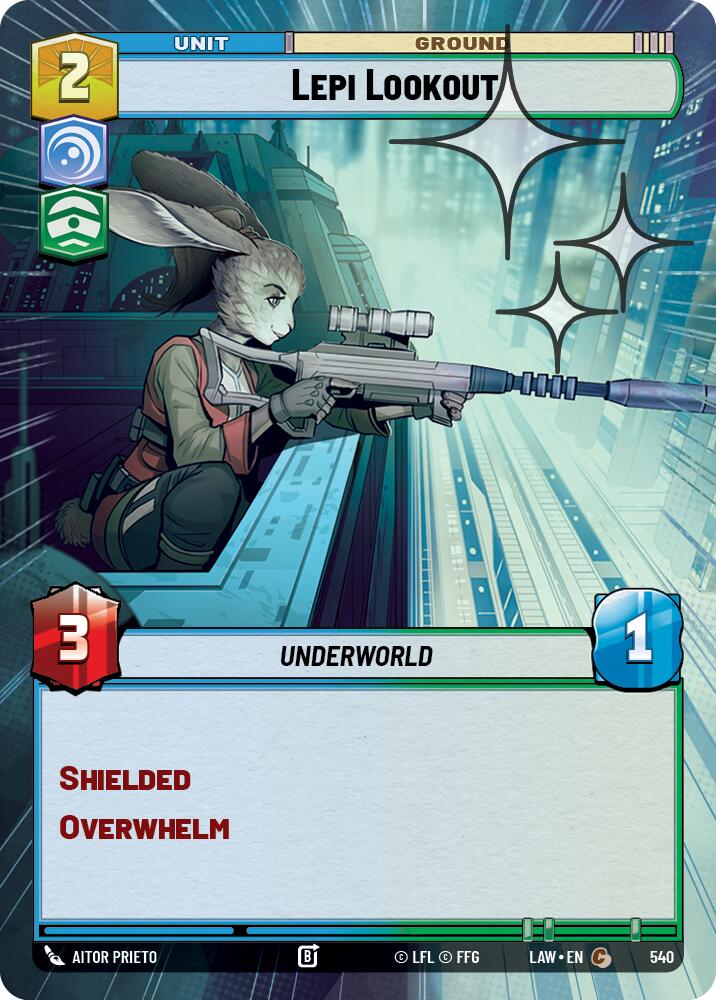Lepi Lookout (540) (Hyperspace Foil) (540) [A Lawless Time] | Shuffle n Cut Hobbies & Games