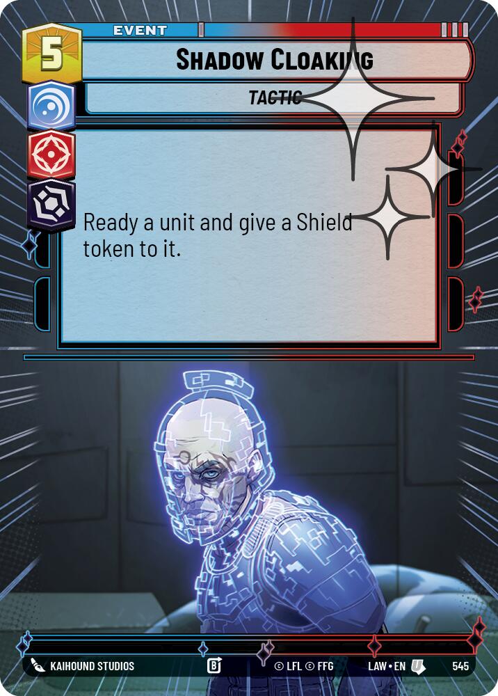 Shadow Cloaking (545) (Hyperspace Foil) (545) [A Lawless Time] | Shuffle n Cut Hobbies & Games