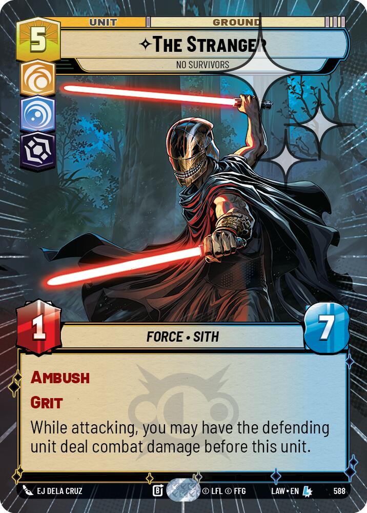 The Stranger - No Survivors (588) (Hyperspace Foil) (588) [A Lawless Time] | Shuffle n Cut Hobbies & Games