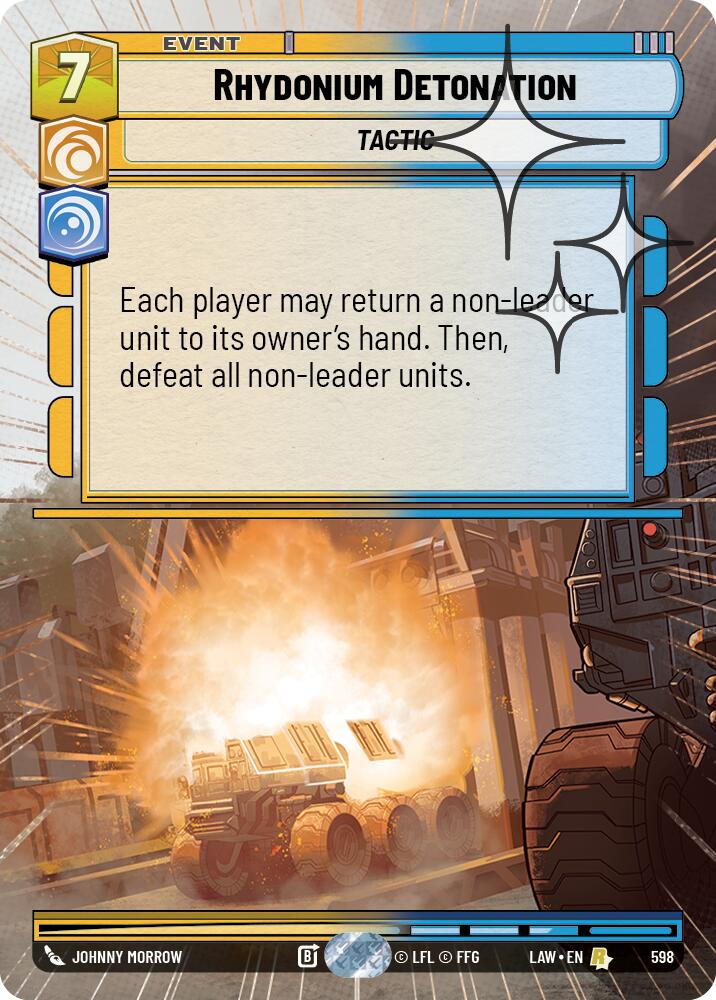 Rhydonium Detonation (598) (Hyperspace Foil) (598) [A Lawless Time] | Shuffle n Cut Hobbies & Games
