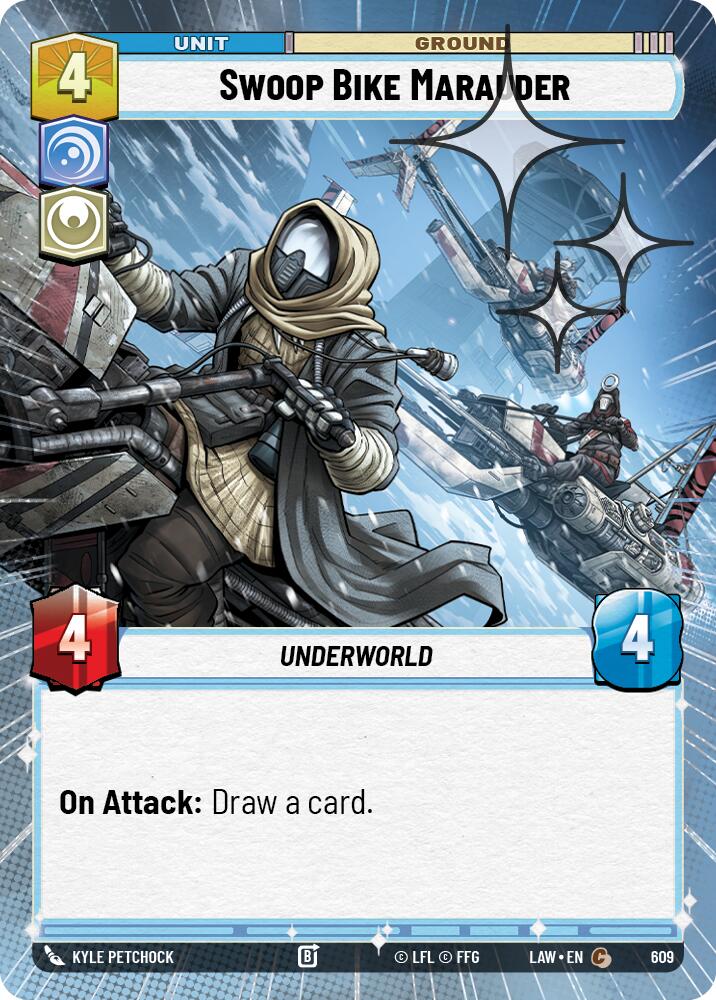 Swoop Bike Marauder (609) (Hyperspace Foil) (609) [A Lawless Time] | Shuffle n Cut Hobbies & Games