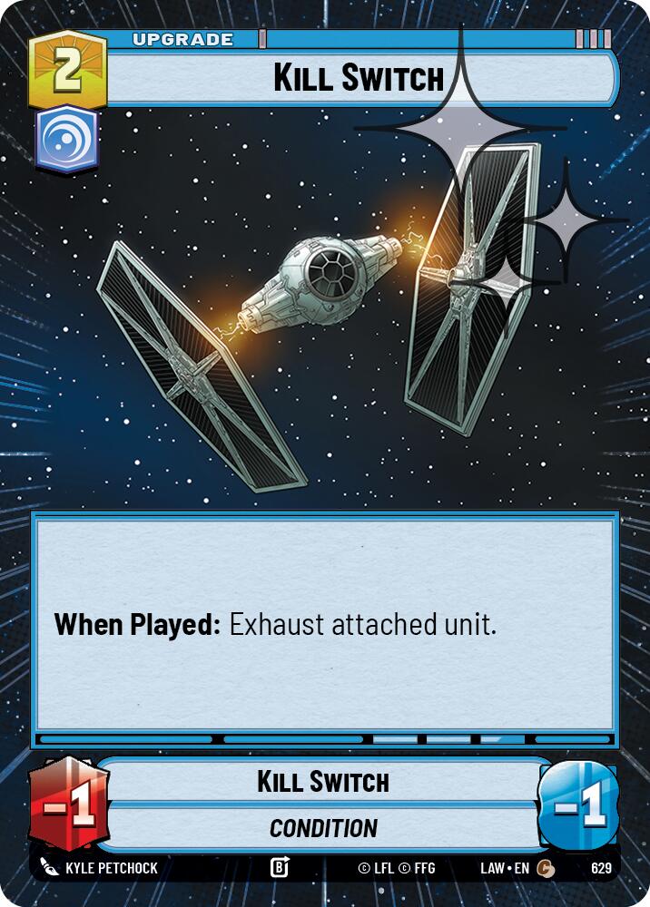 Kill Switch (629) (Hyperspace Foil) (629) [A Lawless Time] | Shuffle n Cut Hobbies & Games