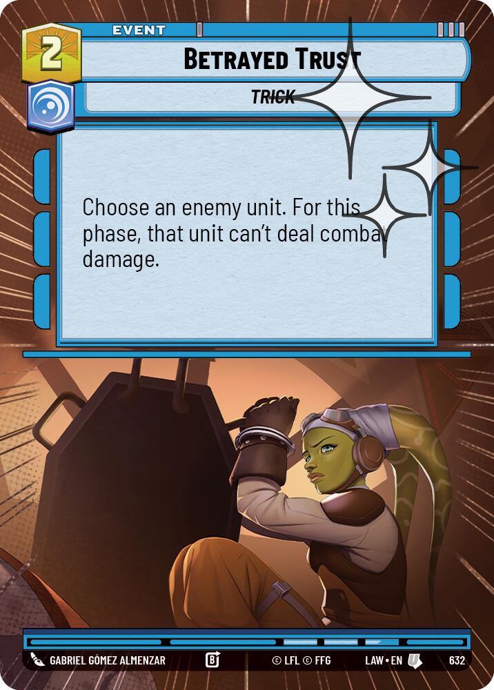 Betrayed Trust (632) (Hyperspace Foil) (632) [A Lawless Time] | Shuffle n Cut Hobbies & Games