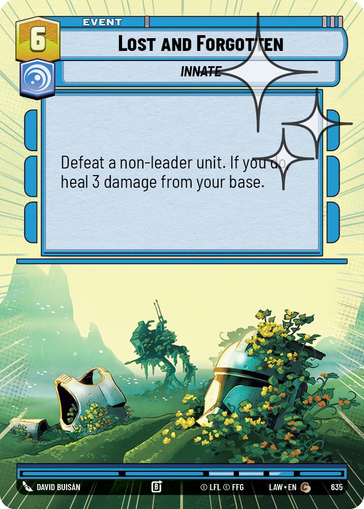 Lost and Forgotten (635) (Hyperspace Foil) (635) [A Lawless Time] | Shuffle n Cut Hobbies & Games